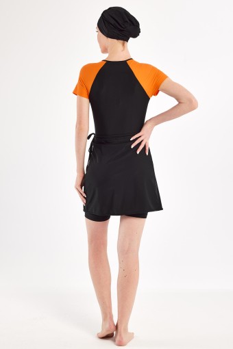 ADASEA - Adasea Kadın Irına 3'lü Yarı Kapalı Mayo - Siyah (1)