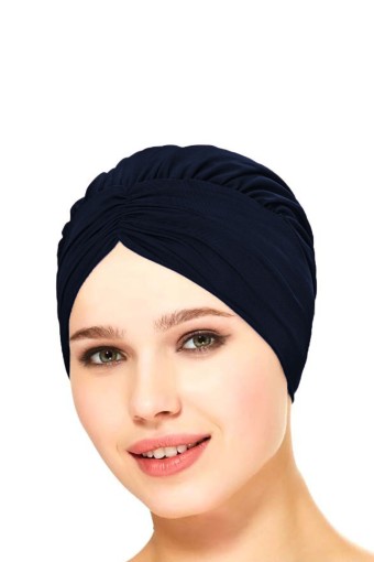 ADASEA - Adasea Yüzücü Bone Büzgülü Önden Dikiş Detaylı