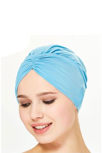 ADASEA - Adasea Yüzücü Bone Büzgülü Önden Dikiş Detaylı (1)