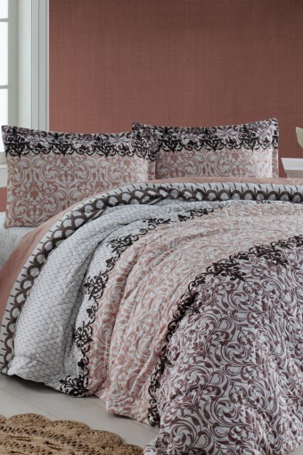 AKFİL - Akfil Hale Çift Kişilik Nevresim Takımı 240x260 (1)