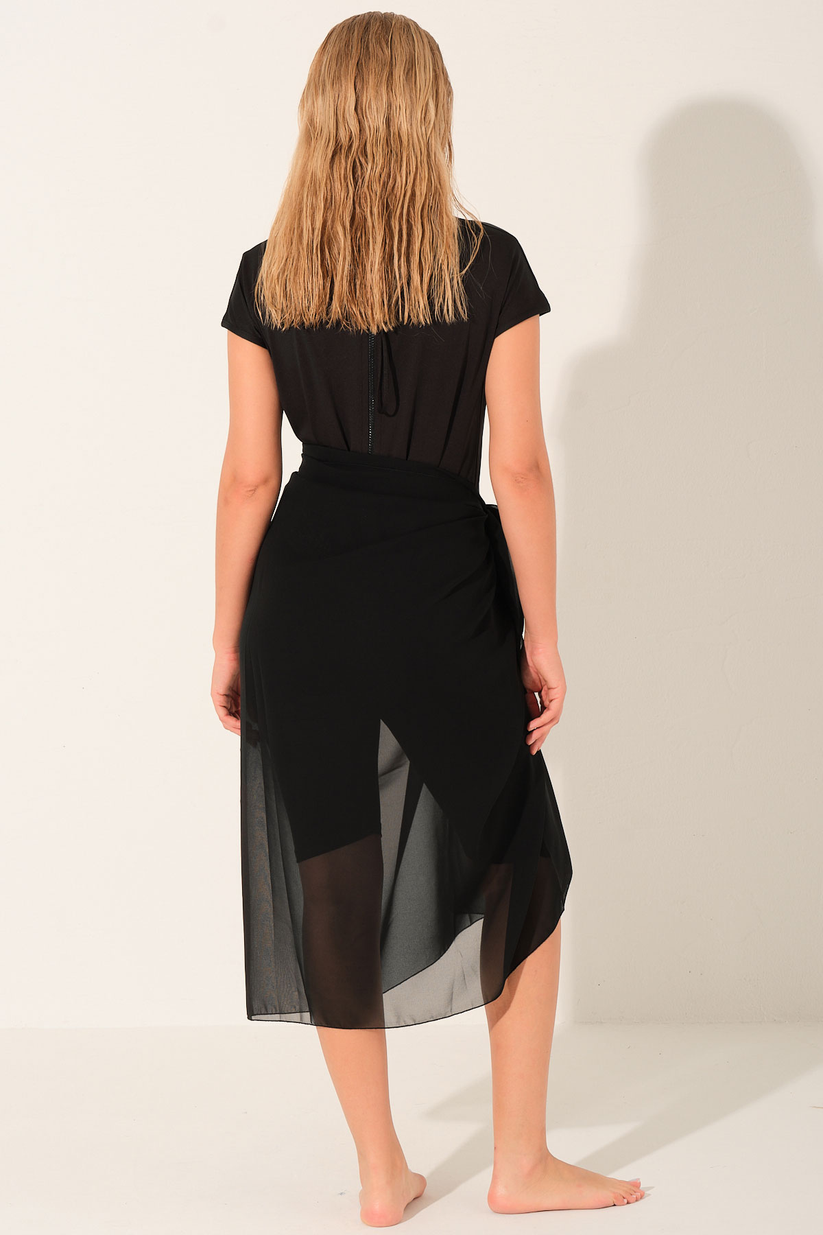 Alfasa Kadın Pareo Tül - Thumbnail