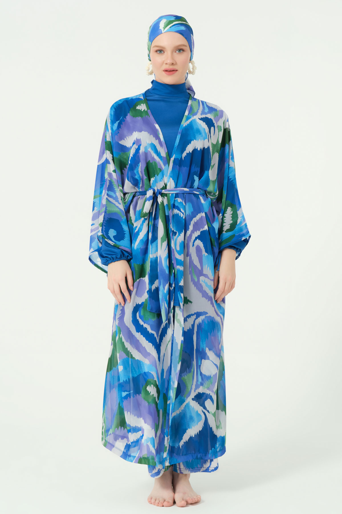 Alfasa Kadın Pareo Tül Uzun - Thumbnail