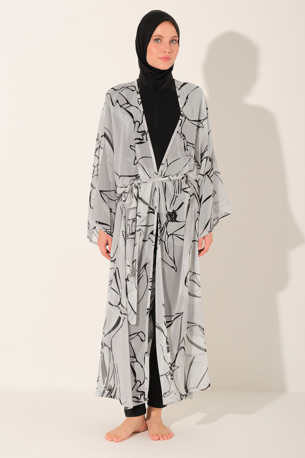 Alfasa Kadın Pareo Tül Uzun - Thumbnail