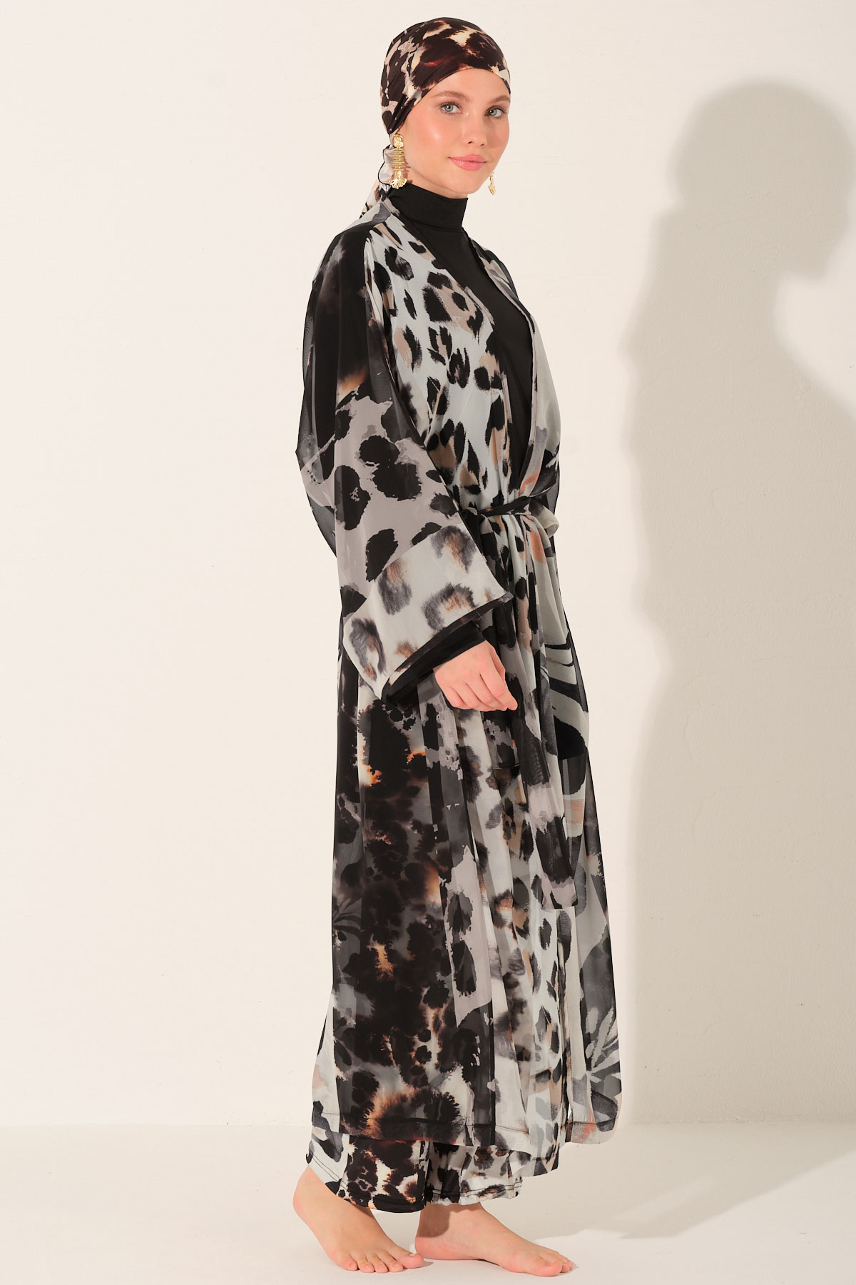 Alfasa Kadın Pareo Tül Uzun - Thumbnail