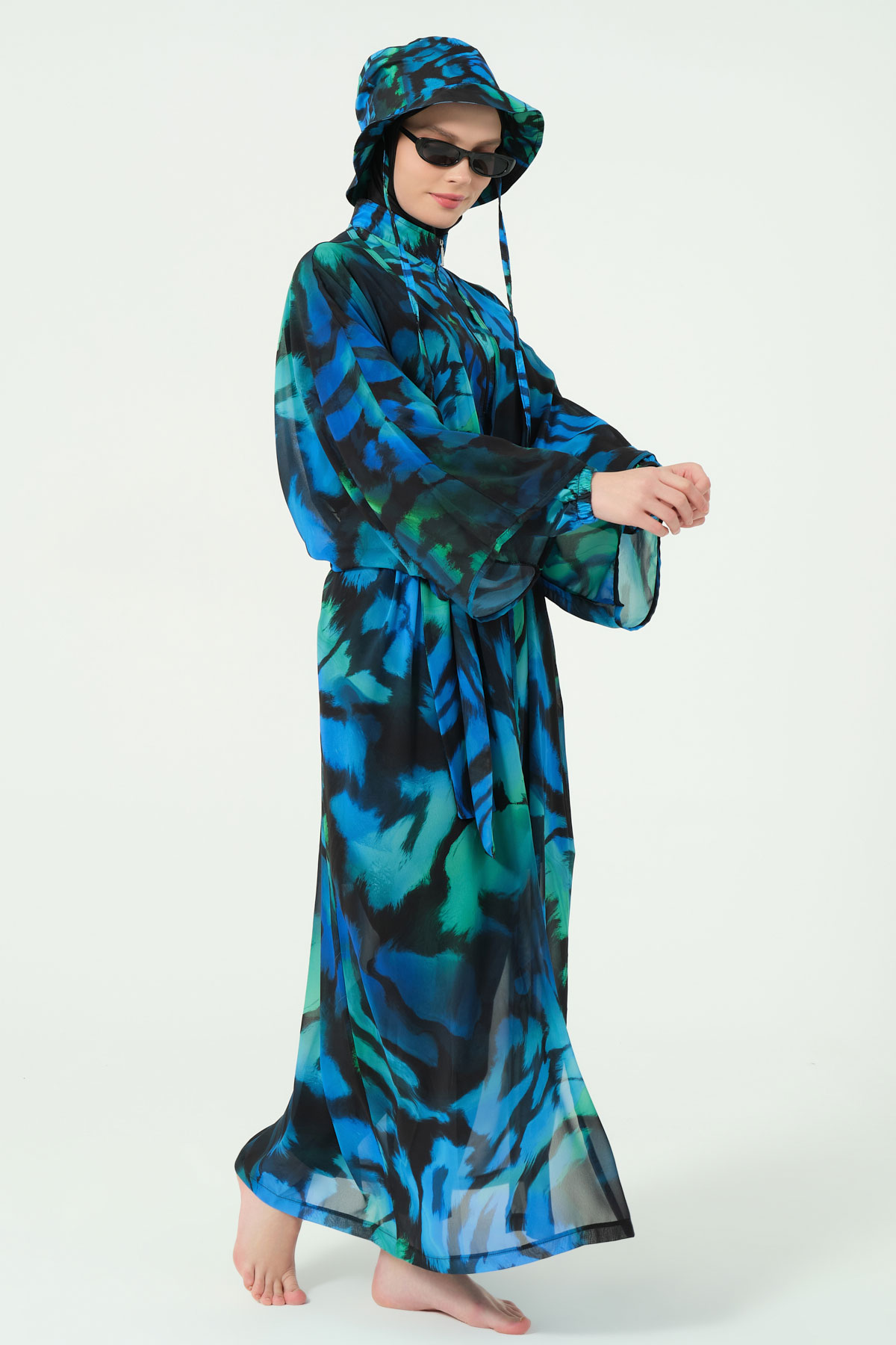 Alfasa Kadın Pareo Tül Uzun - Thumbnail