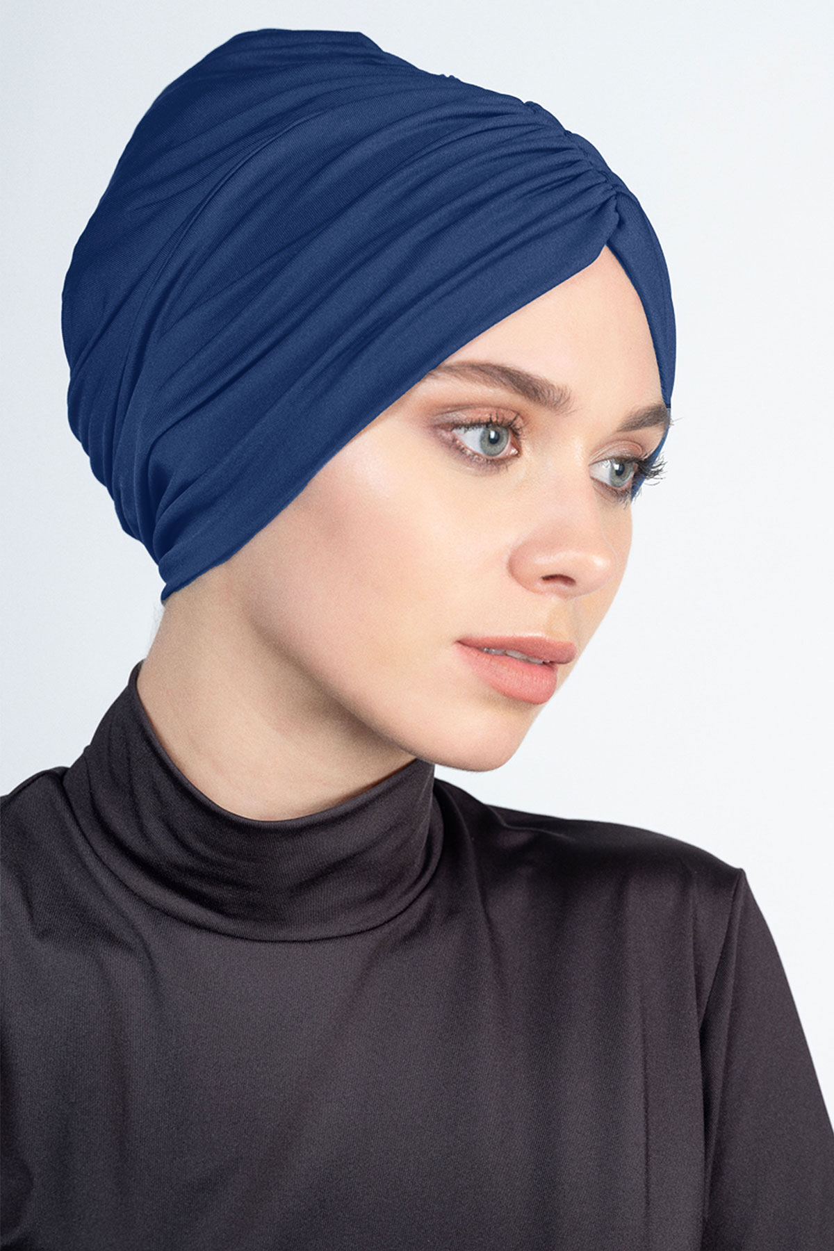 Alfasa Kadın Polyester Büzgülü Bone - Thumbnail