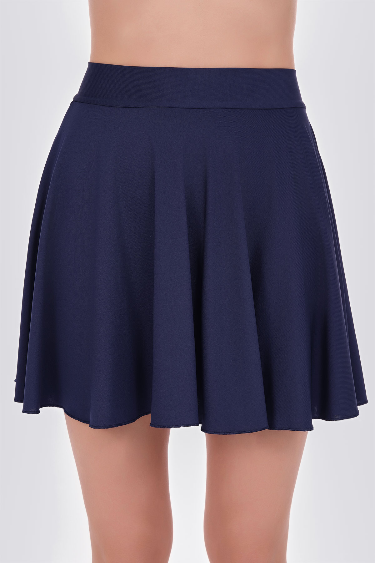 Alfasa Kadın Tek Alt Etek Mayo - Lacivert - Thumbnail