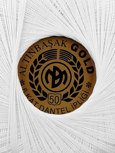 ALTINBAŞAK - Altınbaşak Dantel İpliği Gold No:50 100 Gr 6 Kat (1)