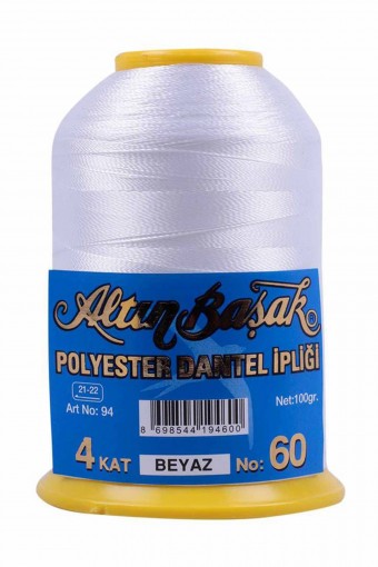 ALTINBAŞAK - Altınbaşak Dantel İpliği No:60 4 Kat 100 Gr Polyester