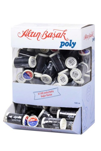 ALTINBAŞAK-CORNER - Altınbaşak Dikiş İpliği 80'li Kutu Polyester Makara 100 Mt (1)