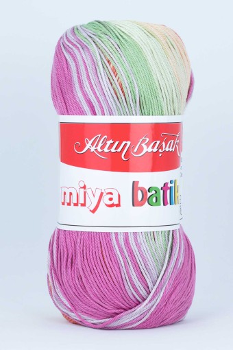 ALTINBAŞAK - Altınbaşak El Örgü İpliği Miya Batik No:6/4 100 Gr 260 Mt ALTINBAŞAK - Altınbaşak El Örgü İpliği Miya Batik No:6/4 100 Gr 260 Mt
