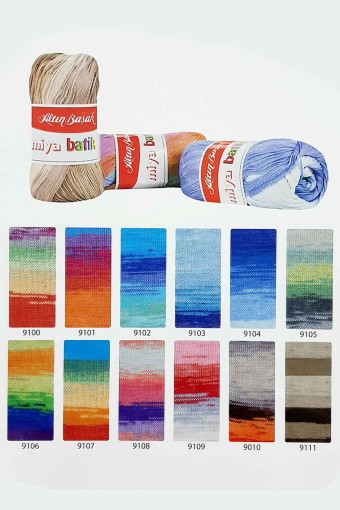 ALTINBAŞAK - Altınbaşak El Örgü İpliği Miya Batik No:6/4 100 Gr 260 Mt (1) ALTINBAŞAK - Altınbaşak El Örgü İpliği Miya Batik No:6/4 100 Gr 260 Mt (1)
