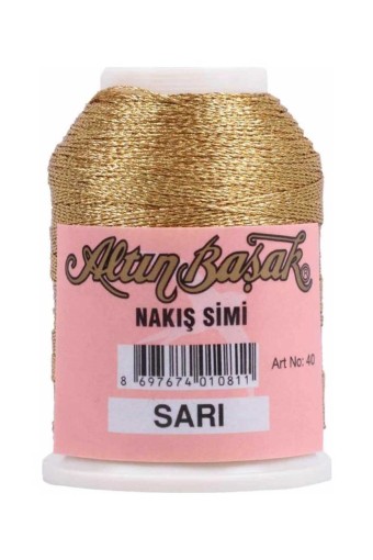 ALTINBAŞAK - Altınbaşak Nakış Simi No:50 150 Metre 20 Gr. (1)