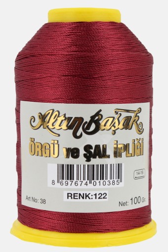ALTINBAŞAK - Altınbaşak Polyester Örgü ve Şal İpi 100 gr (1) ALTINBAŞAK - Altınbaşak Polyester Örgü ve Şal İpi 100 gr (1)