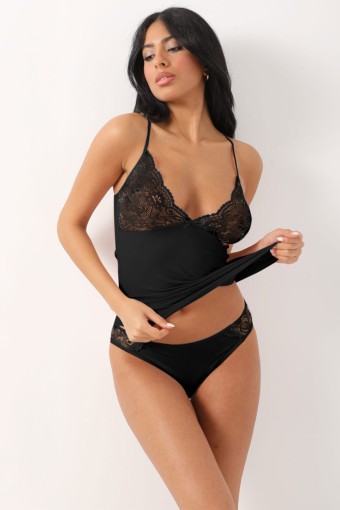 ALVİN - Alvin Kadın Çeyizlik Kaşkorse Takım Dantelli (1)