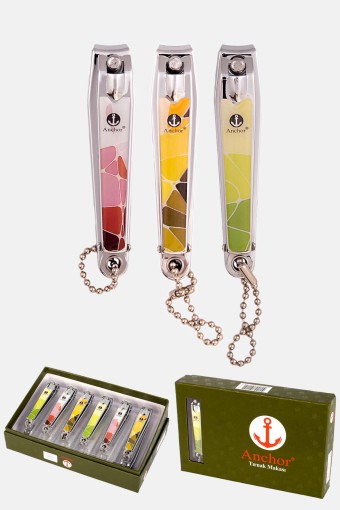 ANCHOR - Anchor Büyük Boy Renkli Tırnak Makası (1)