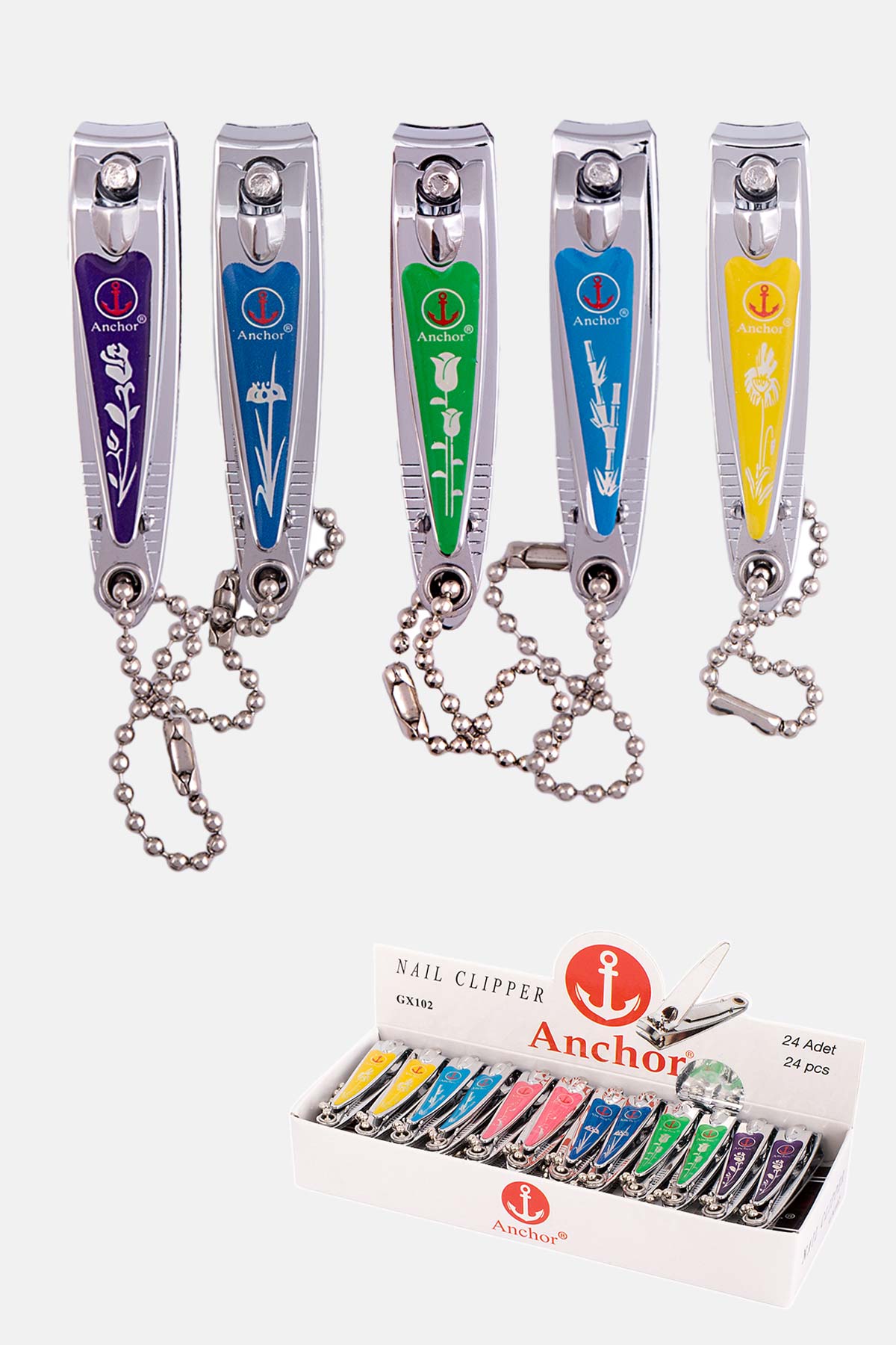 Anchor Renkli Tırnak Makası - Thumbnail
