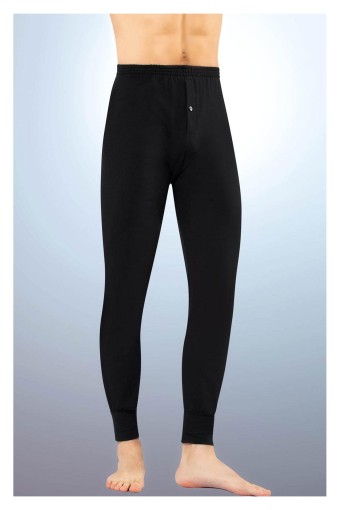 ANIT - Anıt Erkek Alt İçlik İnterlok - Siyah - L