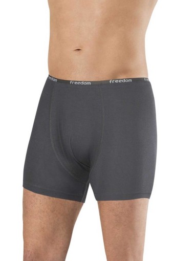 ANIT - Anıt Erkek Bambu Boxer Freedom Yazılı Lastikli