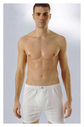 ANIT - Anıt Erkek Boxer Penye Arjantin Boxer - Beyaz - 3XL