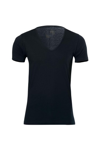 ANIT OUTLET - Anıt Erkek Yarım Kol Atlet V Yaka - Siyah - 2XL