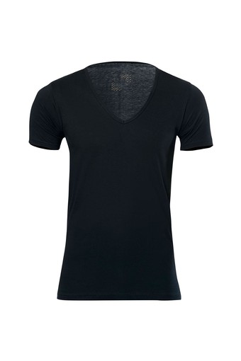 ANIT OUTLET - Anıt Erkek Yarım Kol Atlet V Yaka - Siyah - 2XL (1)