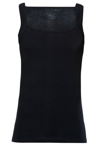 ANIT - Anıt Erkek Kalın Askılı Ribana Atlet - Siyah - XL