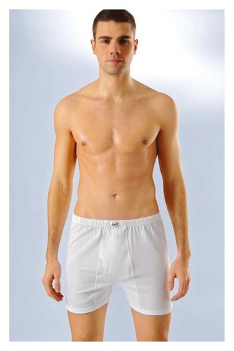 ANIT - Anıt Erkek Boxer Paçalı Penye Kumaş - Beyaz - XL (1)
