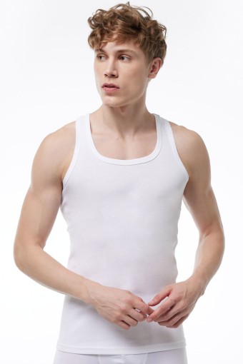 ANIT - Anıt Erkek Ribana Sporcu Atlet - Beyaz - 7 (2XL)