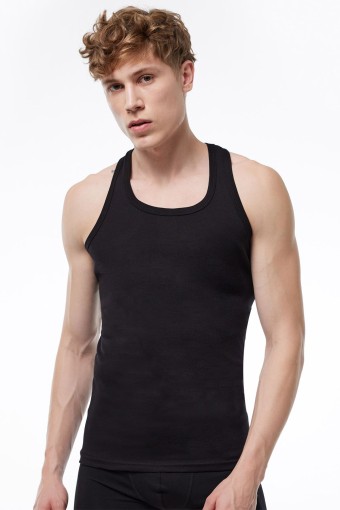 ANIT - Anıt Erkek Ribana Sporcu Atlet - Siyah - S