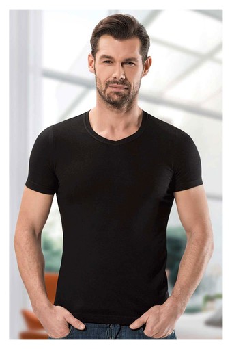 ANIT - Anıt Erkek Yarım Kol Atlet Modal V Yaka