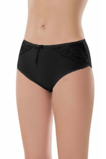 ANIT OUTLET - Anıt Kadın Dantelli Pamuk Bato Külot (1)