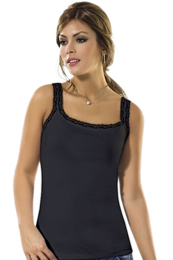 ANIT - Anıt Kadın İp Dantel Askılı Pamuk Atlet (1)