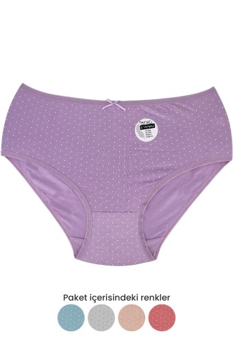 ANIT OUTLET - Anıt Kadın İz Yapmaz Bato Külot Puantiyeli