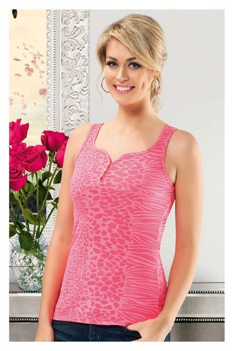 ANIT - Anıt Kadın Kalın Askılı Düğmeli Kaşkorse Atlet