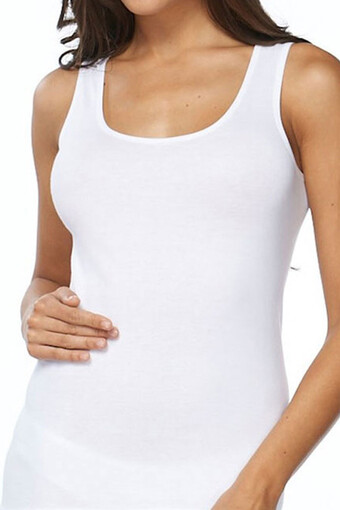 ANIT - Anıt Kadın Kalın Askılı Havuz Yaka Pamuk Atlet (1)