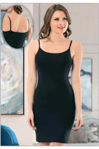 ANIT OUTLET - Anıt Kadın Kombinezon İp Askılı Penye (1)