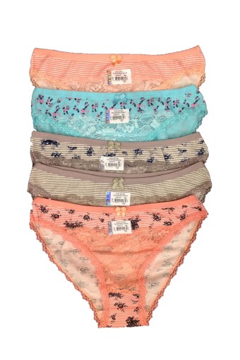 ANIT - Anıt Kadın Ön Orta Dantel Desenli Pamuk Slip Külot