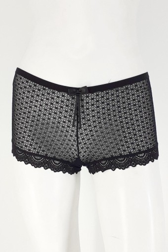 ANIT OUTLET - Anıt Kadın Pötikare Tül Slip Külot (1)