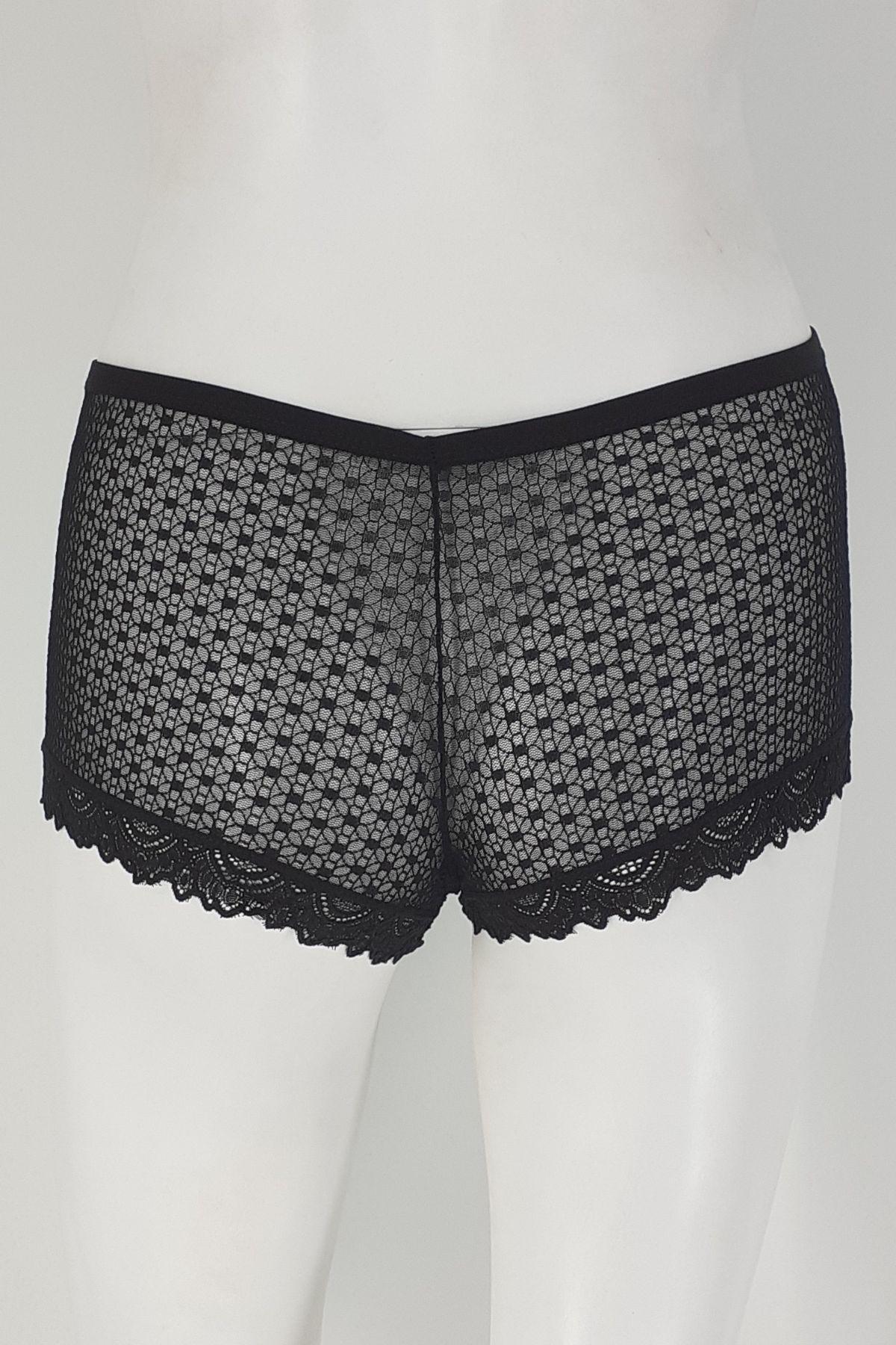 Anıt Kadın Pötikare Tül Slip Külot - Thumbnail