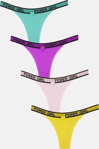 ANIT - Anıt Kadın Tanga Külot Beli Yazılı