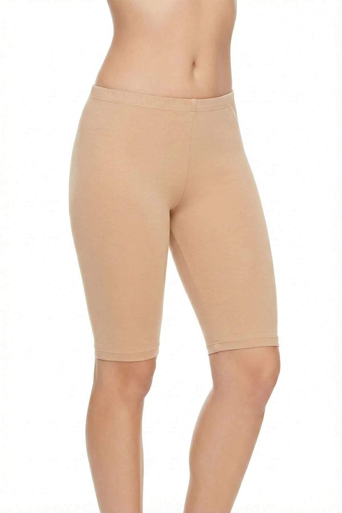 Anıt Kadın Tayt Kısa Büyük Beden - Thumbnail