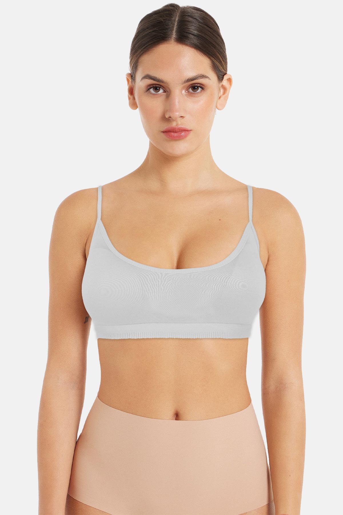 Anıt Kadın Tek Büstiyer Pedli İp Askılı Bambu - Thumbnail