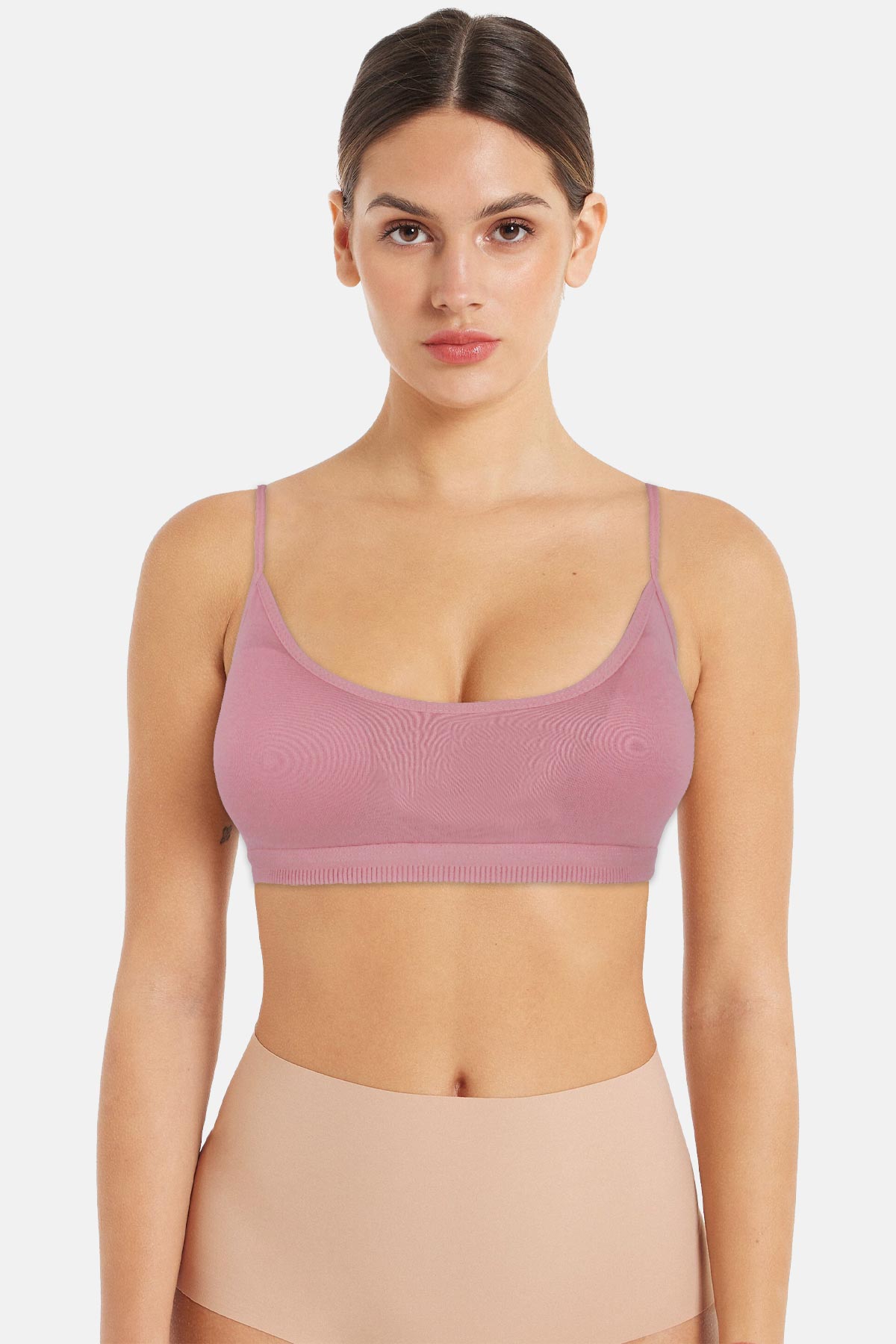 Anıt Kadın Tek Büstiyer Pedli İp Askılı Bambu - Thumbnail