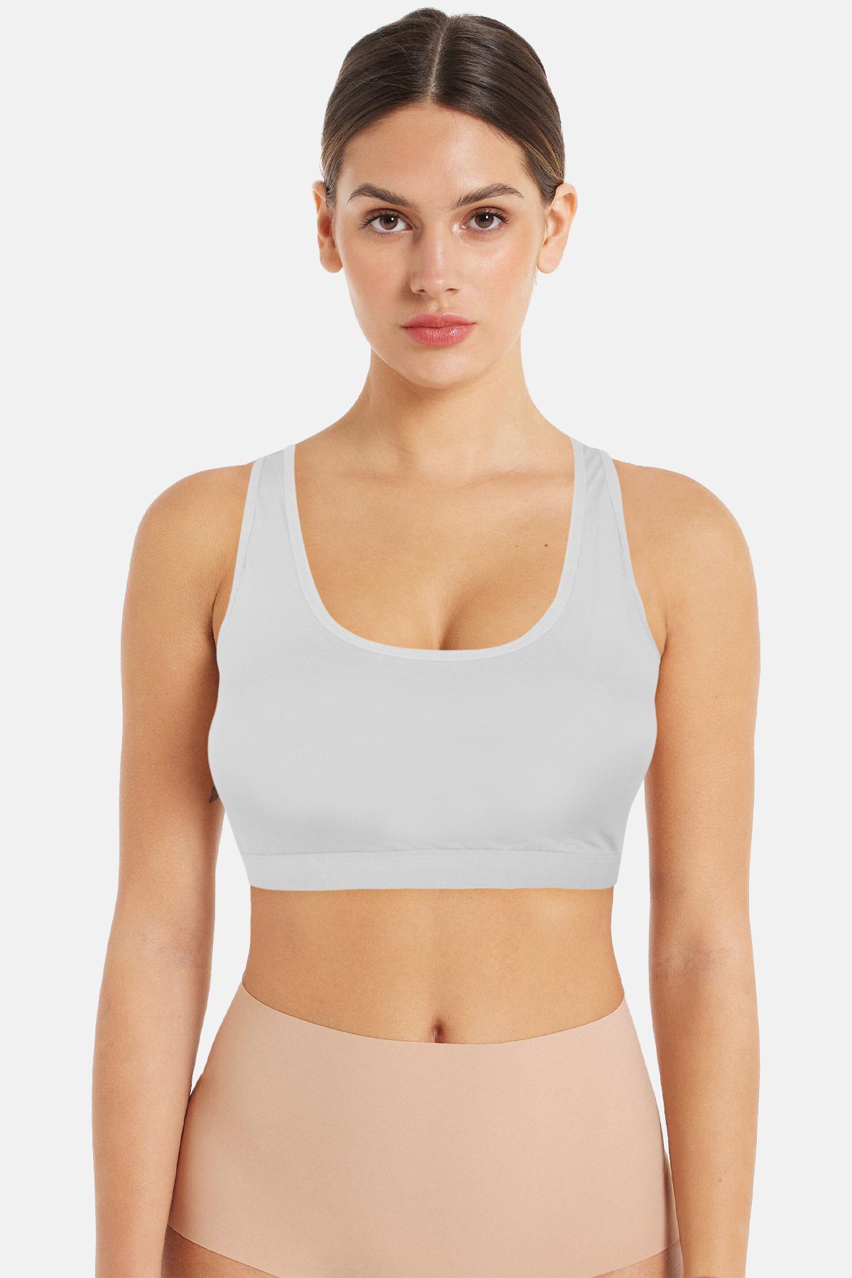 Anıt Kadın Tek Büstiyer Pedli Kalın Askılı Bambu - Thumbnail