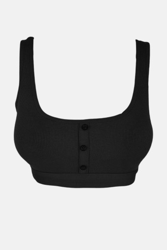 ANIT - Anıt Kadın Tek Büstiyer Pedli Kalın Askılı Kaşkorse Düğmeli Bambu (1)