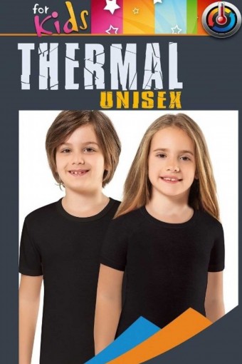 ANIT - Anıt Unisex Çocuk Yarım Kol Atlet Termal Üst (1)