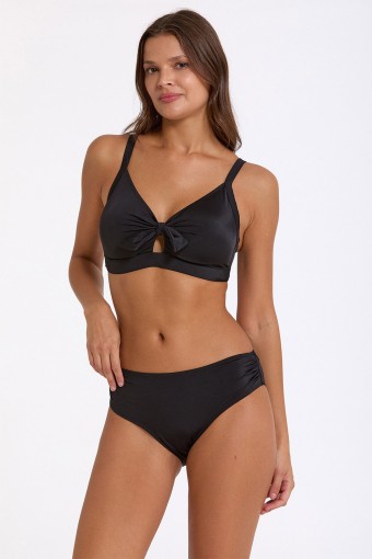 ARGENTO - Argento Kadın Bikini Takımı Fiyonklu - Siyah