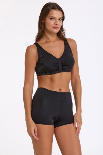 ARGENTO - Argento Kadın Bikini Takımı Şortlu - Siyah