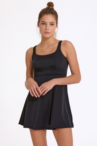 ARGENTO - Argento Kadın Elbise Mayo Askılı - Siyah